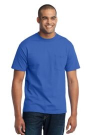 Port & Co™ Core Blend Pocket Tee. PC55P - Image 15
