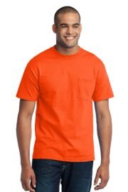Port & Co™ Core Blend Pocket Tee. PC55P - Image 17