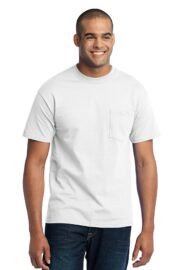 Port & Co™ Core Blend Pocket Tee. PC55P - Image 18