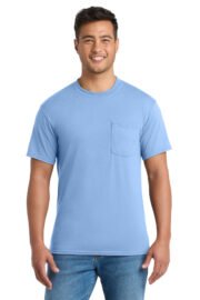 Port & Co™ Core Blend Pocket Tee. PC55P - Image 10