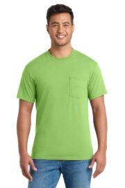 Port & Co™ Core Blend Pocket Tee. PC55P - Image 11