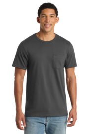 Port & Co™ Bouncer Pocket Tee PC600P - Image 4