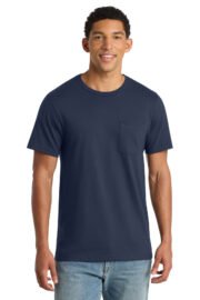 Port & Co™ Bouncer Pocket Tee PC600P - Image 6