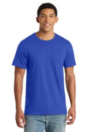Port & Co™ Bouncer Pocket Tee PC600P - Image 7