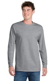 Port & Co™ Tall Long Sleeve Essential Tee. PC61LST - Image 3