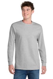 Port & Co™ Long Sleeve Essential Tee. PC61LS - Image 3