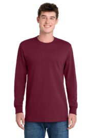 Port & Co™ Long Sleeve Essential Tee. PC61LS - Image 6
