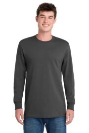 Port & Co™ Long Sleeve Essential Tee. PC61LS - Image 7