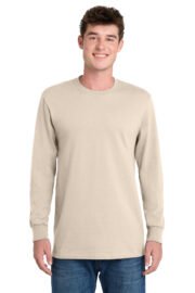Port & Co™ Long Sleeve Essential Tee. PC61LS - Image 16