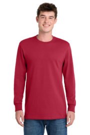Port & Co™ Long Sleeve Essential Tee. PC61LS - Image 20
