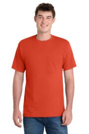 Port & Co™ Tall Essential Pocket Tee. PC61PT - Image 13