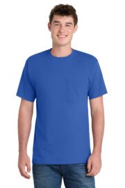 Port & Co™ Tall Essential Pocket Tee. PC61PT - Image 15