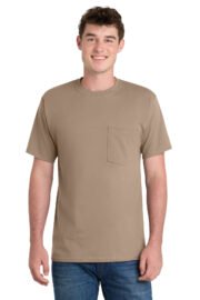 Port & Co™ Tall Essential Pocket Tee. PC61PT - Image 16