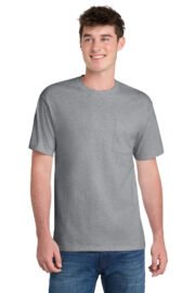 Port & Co™ Essential Pocket Tee. PC61P - Image 3