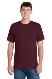 Port & Co™ Essential Pocket Tee. PC61P - Image 4