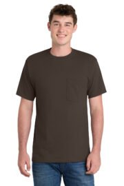 Port & Co™ Essential Pocket Tee. PC61P - Image 5