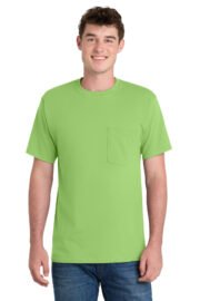 Port & Co™ Essential Pocket Tee. PC61P - Image 11