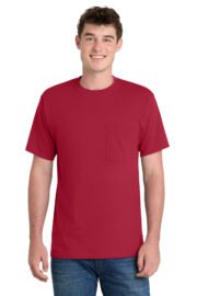 Port & Co™ Essential Pocket Tee. PC61P - Image 15