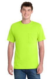 Port & Co™ Essential Pocket Tee. PC61P - Image 17