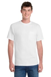 Port & Co™ Essential Pocket Tee. PC61P - Image 20