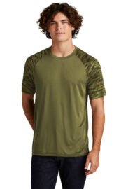 Sport-Tek® Drift Camo Colorblock Tee ST376 - Image 3