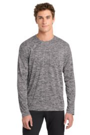 Sport-Tek ® PosiCharge ® Long Sleeve Electric Heather Tee. ST390LS