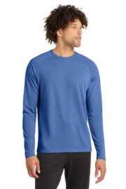Sport-Tek ® PosiCharge ® Long Sleeve Tri-Blend Wicking Raglan Tee ST400LS - Image 8