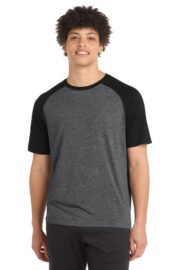 Sport-Tek ® PosiCharge ® Tri-Blend Wicking Raglan Tee. ST400 - Image 3