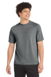 Sport-Tek ® PosiCharge ® Tri-Blend Wicking Raglan Tee. ST400 - Image 4
