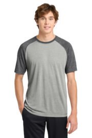 Sport-Tek ® PosiCharge ® Tri-Blend Wicking Raglan Tee. ST400 - Image 5