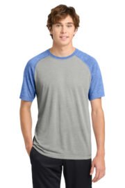 Sport-Tek ® PosiCharge ® Tri-Blend Wicking Raglan Tee. ST400 - Image 13