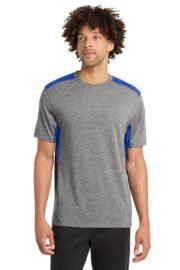 Sport-Tek ® PosiCharge ® Tri-Blend Wicking Draft Tee. ST410 - Image 7