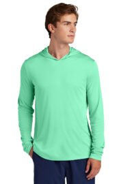 Sport-Tek® Posi-UV® Pro Long Sleeve Hoodie ST420LSH - Image 3