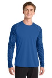 Sport-Tek ® Long Sleeve Digi Camo Tee. ST460LS - Image 7