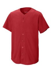 Sport-Tek® Youth PosiCharge® Tough Mesh Full-Button Jersey YST220 - Image 5