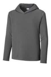 Sport-Tek® Youth Posi-UV® Pro Long Sleeve Hoodie YST420LSH - Image 3